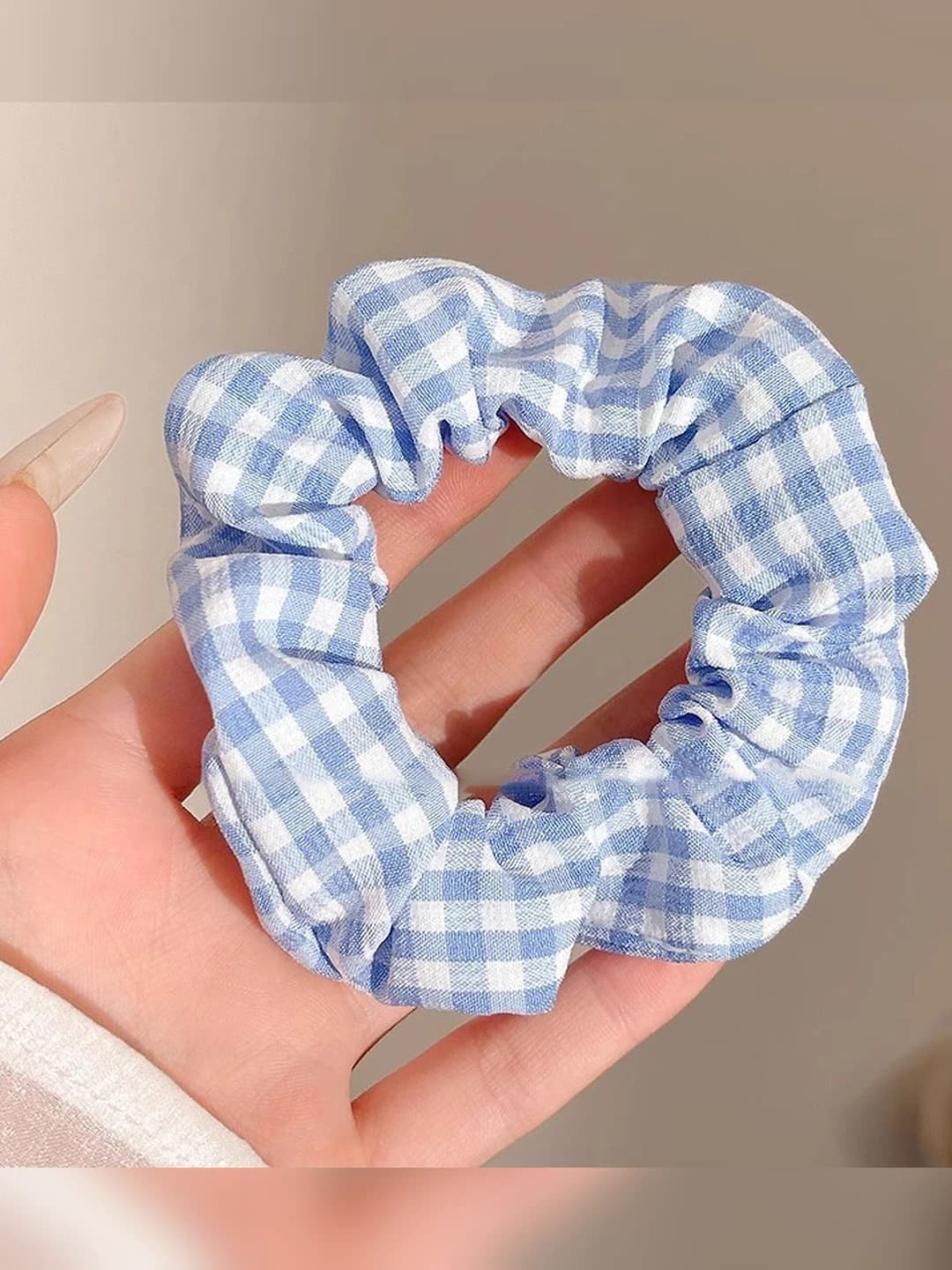 5# Light blue plaid