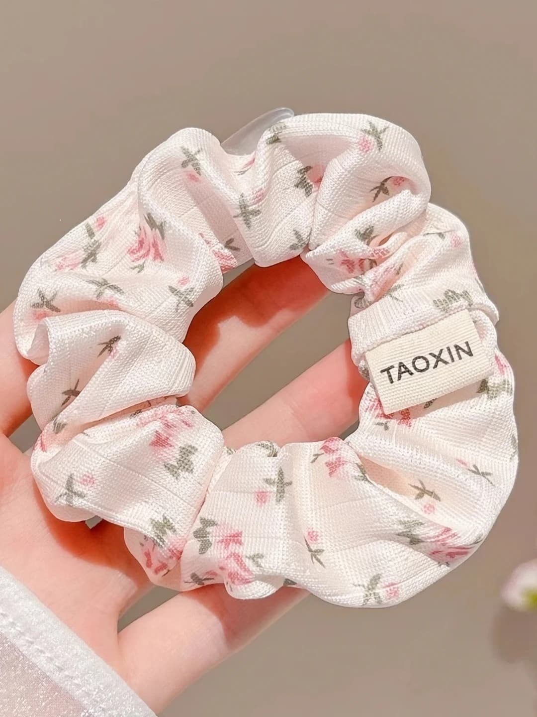 Розовый, цветочный, 11 см