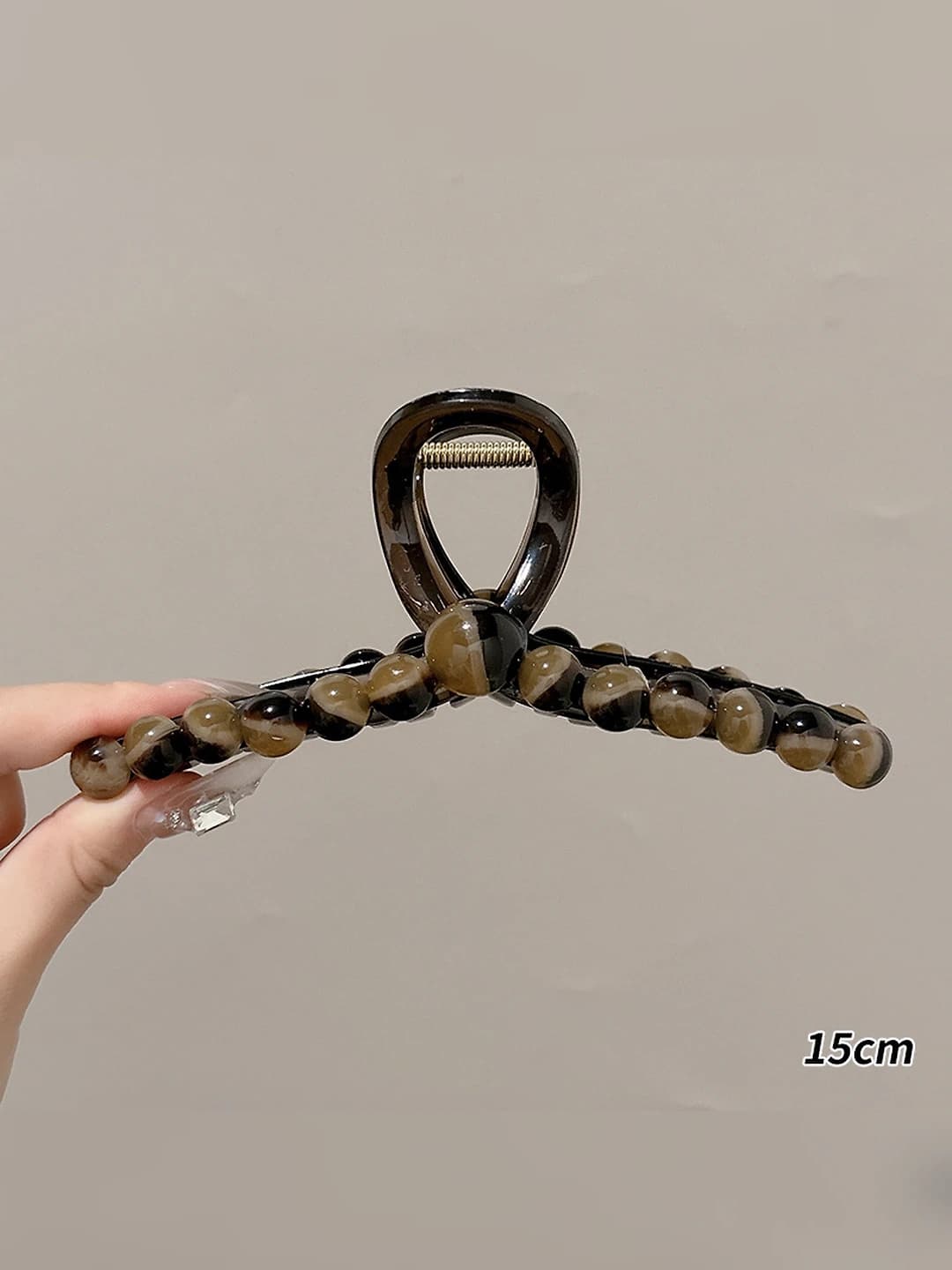 Градиентные круглые бусины, 15.1 см