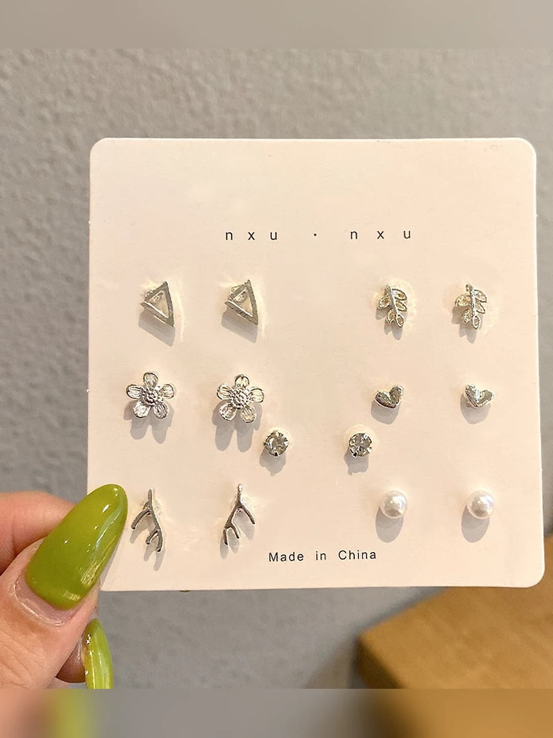 Triangle flowers, 7-piece set