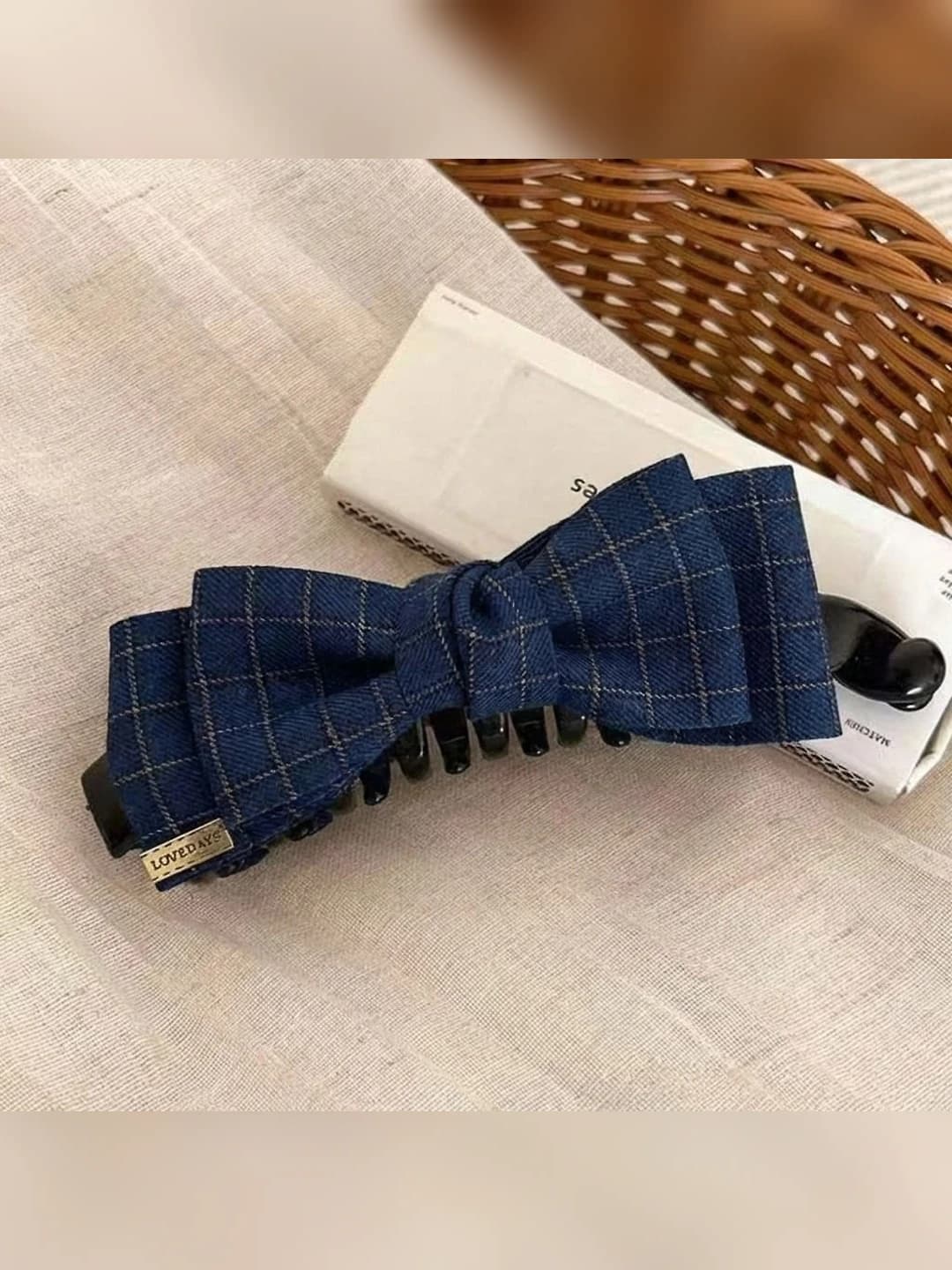 3# Blue coffee clip ~14 cm