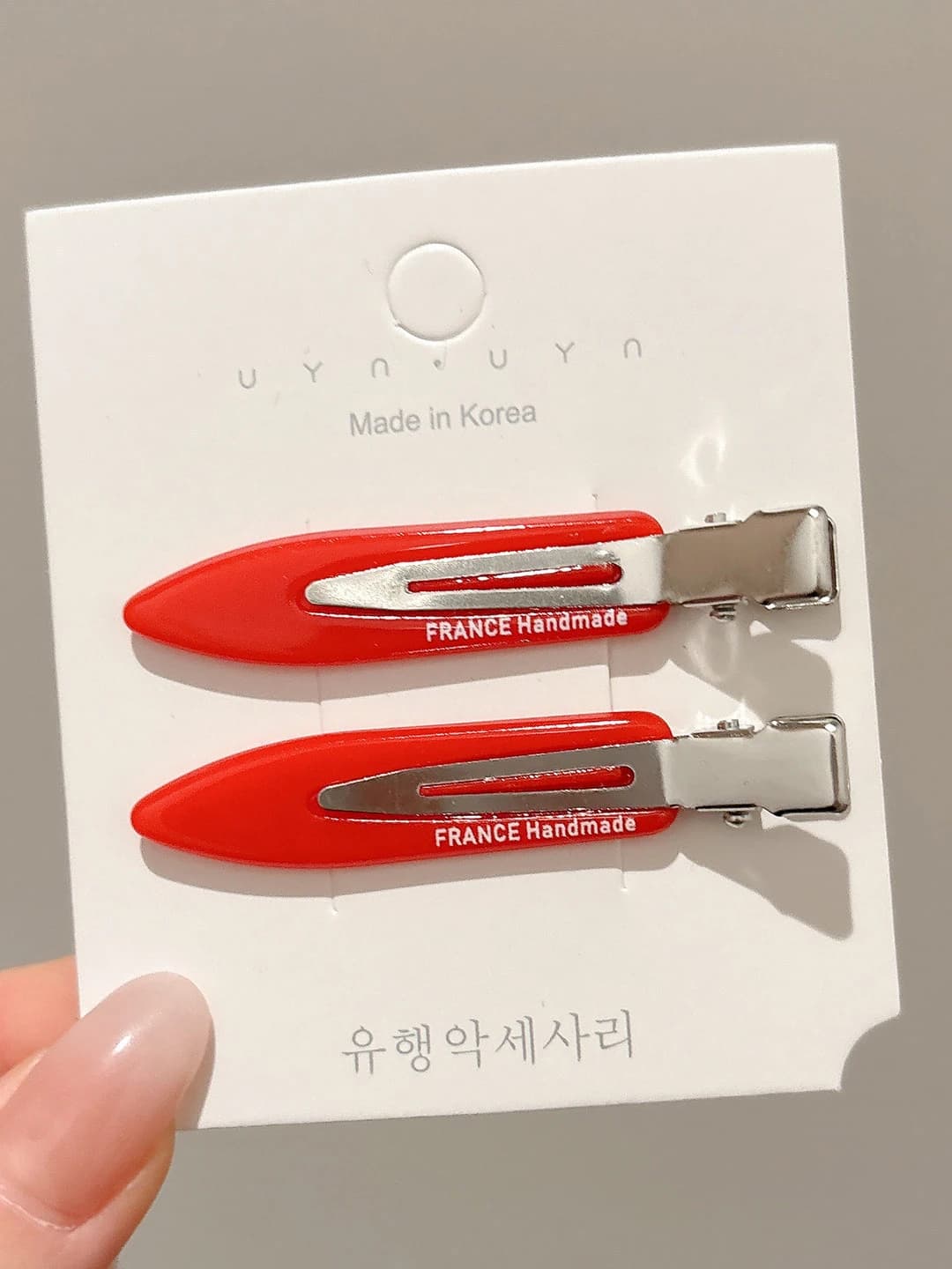 1# Qizil (juft) taxminan 6cm