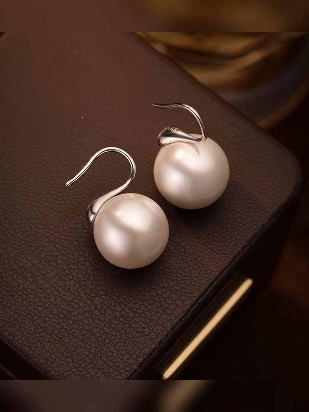 8# White pearl Silver 12mm 1051