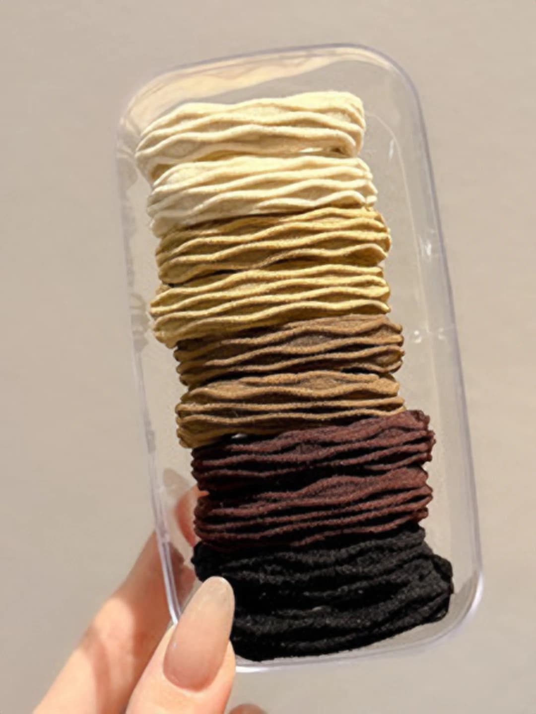 6# Coffee rhombus pattern 10 pcs 4.5cm