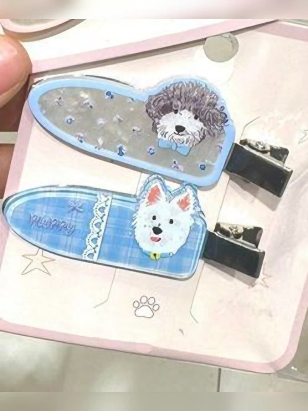 Blue, 2 variants, 6.5 cm