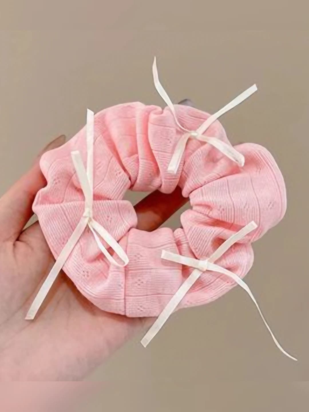 1# Pink bow ~12 cm