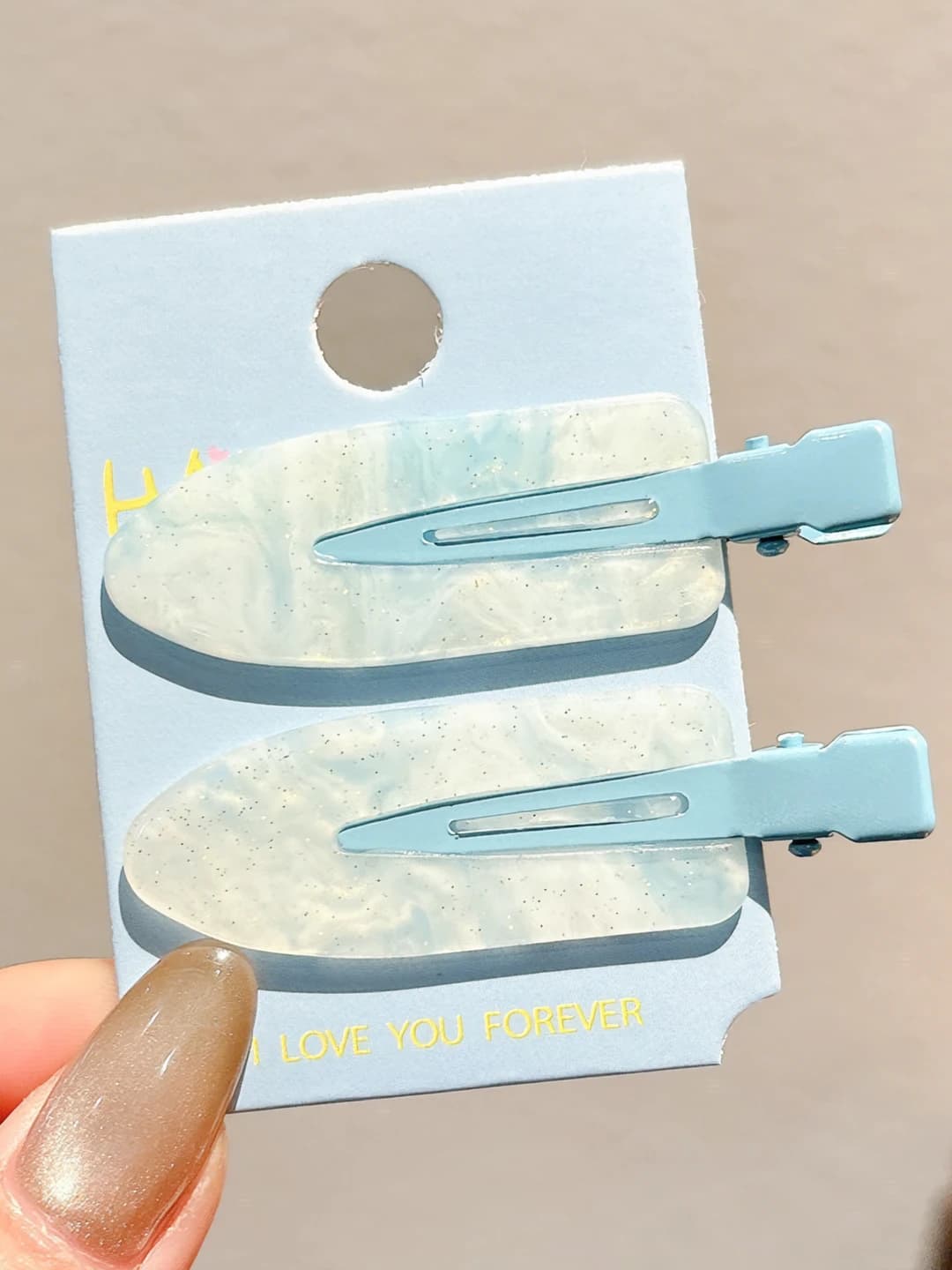 4# Небесно-синий 2 шт - 6.5 см