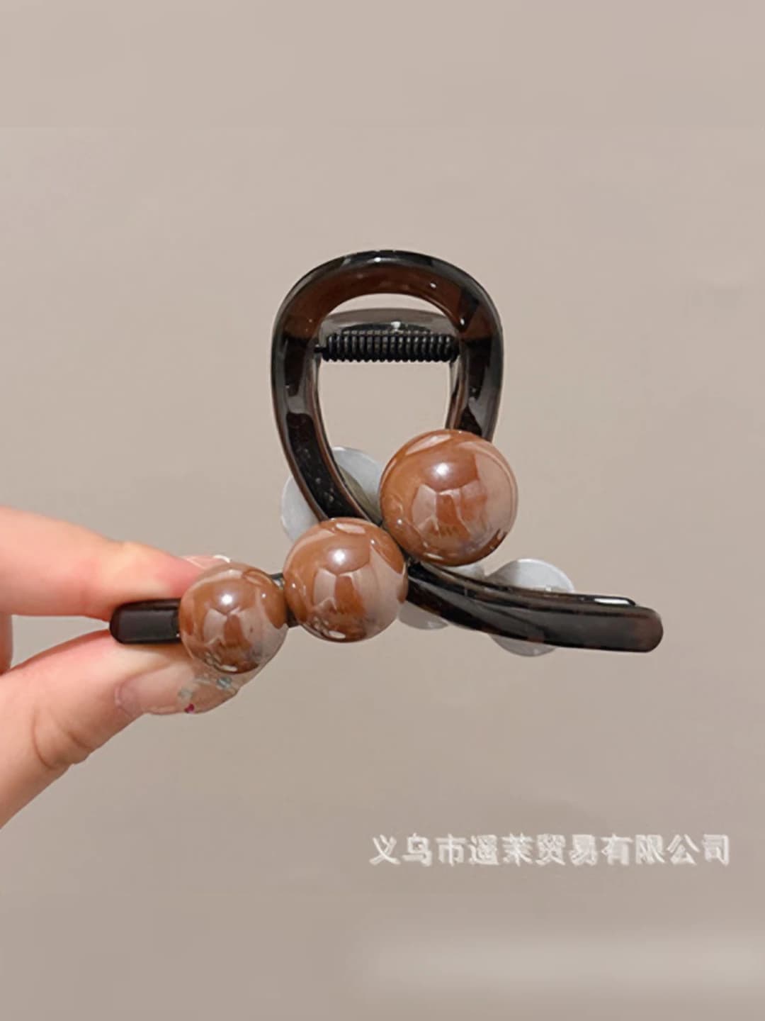 2# Чайный прозрачный, 8 см, тёмный кофе
