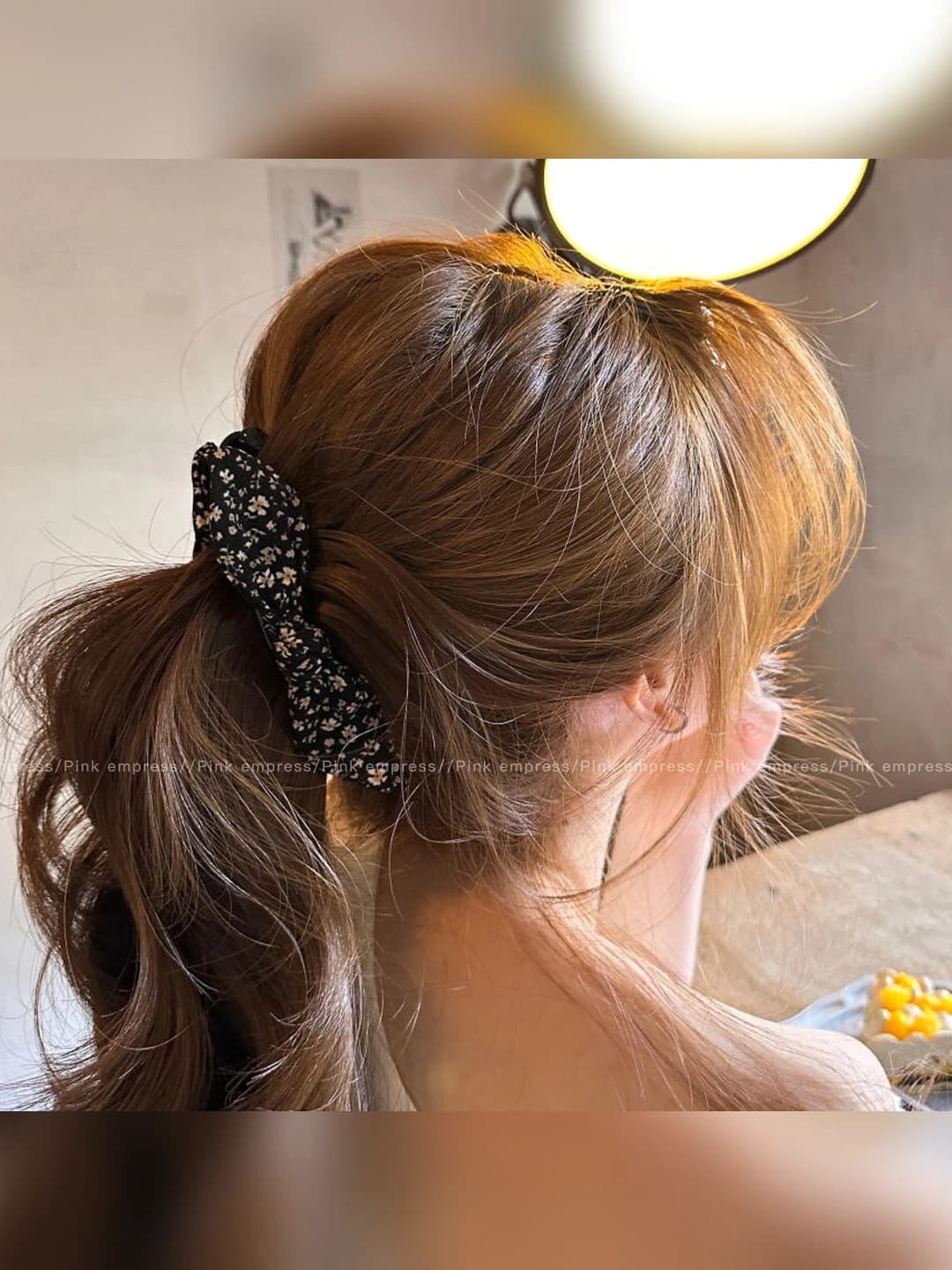 1# Black-white floral, 13.5 cm