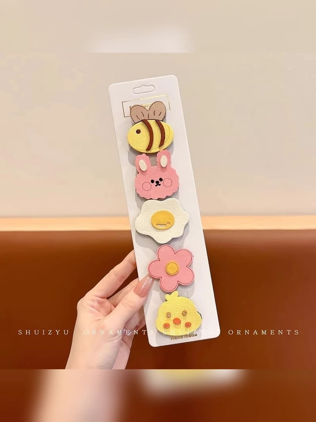 2# Yellow bees, 5-piece set