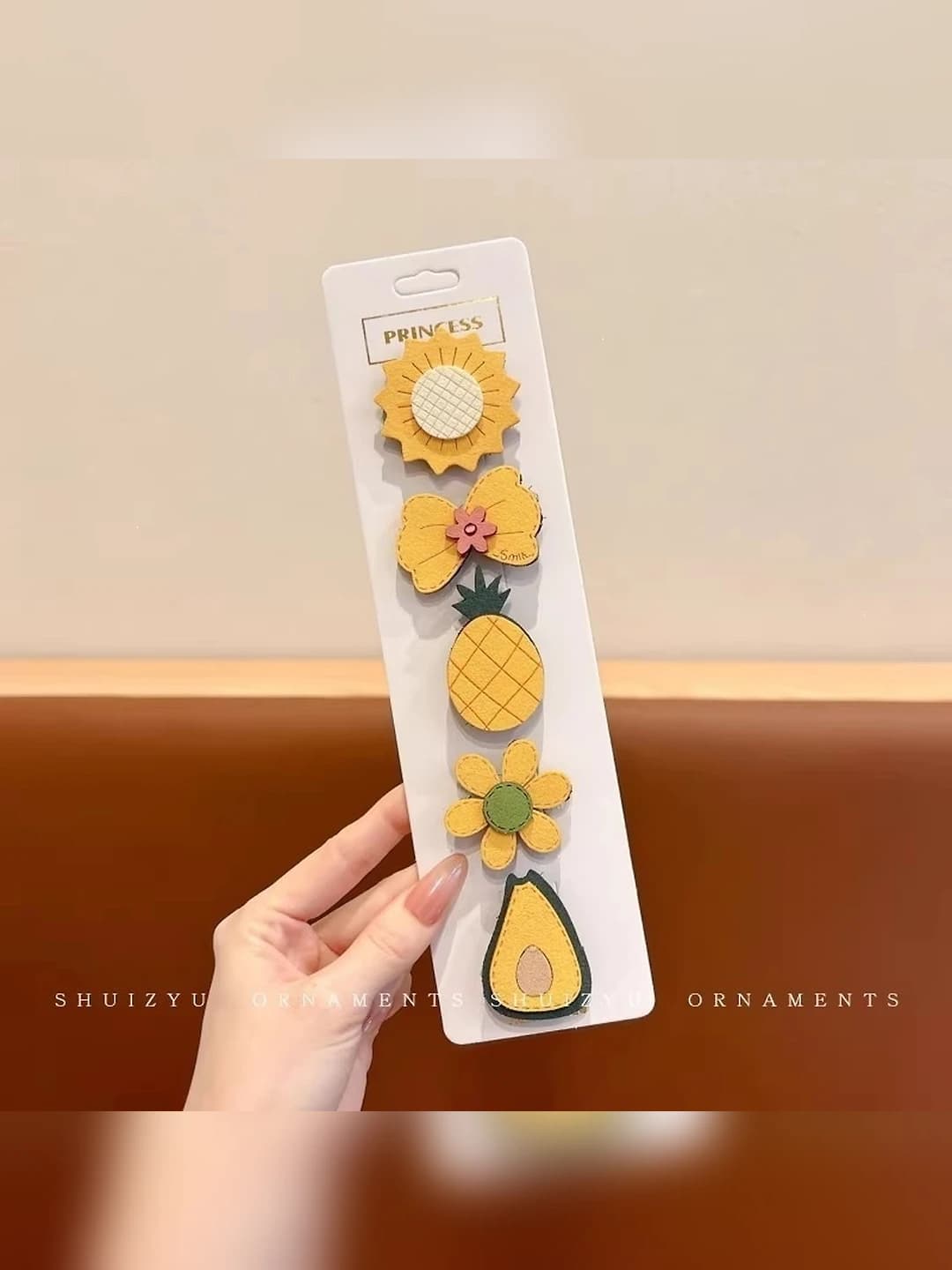 6# Yellow daisies, 5-piece set