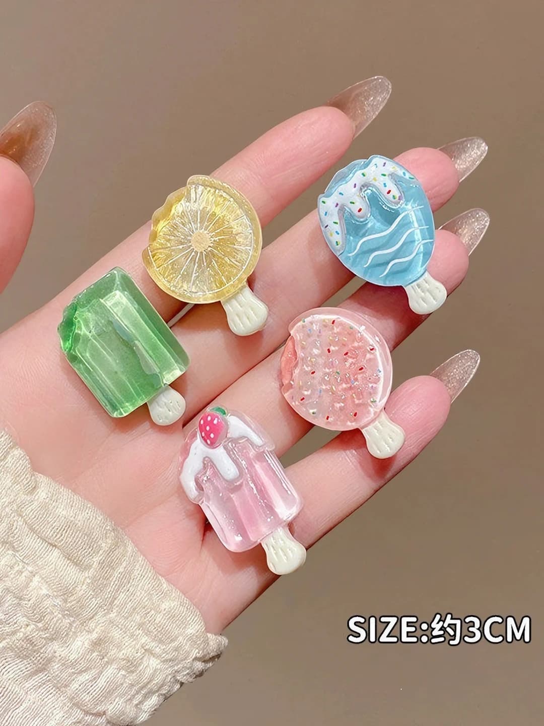 4# Лимонное эскимо, 3 см