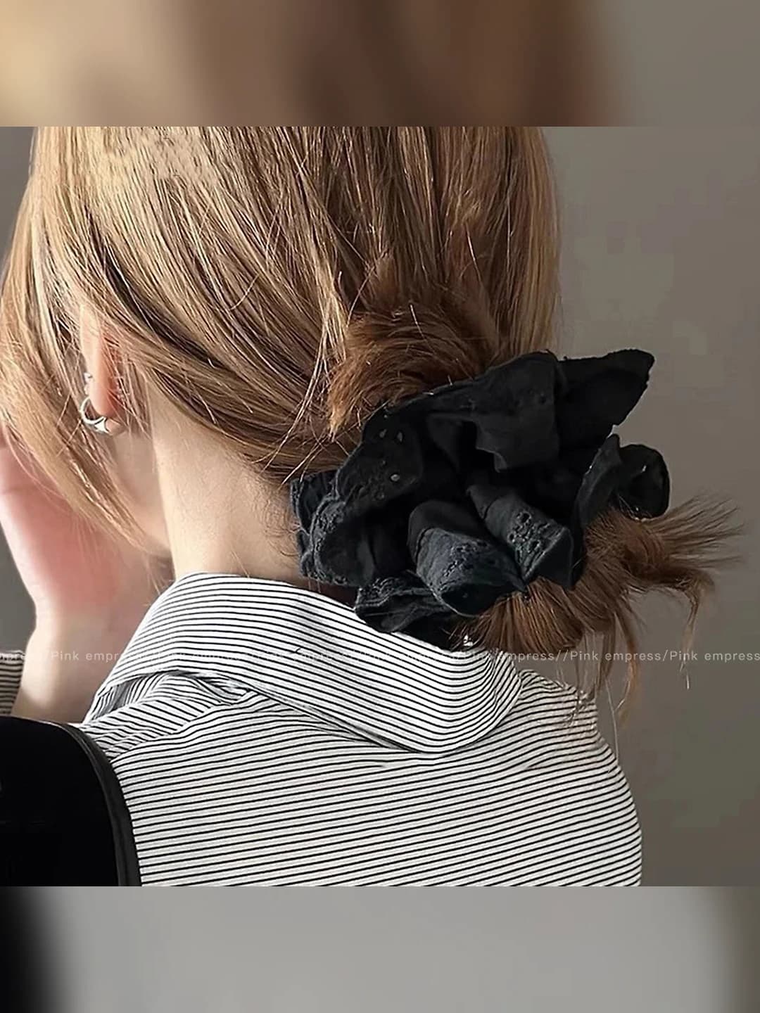 Чёрный креп, 4 слоя ~16 см