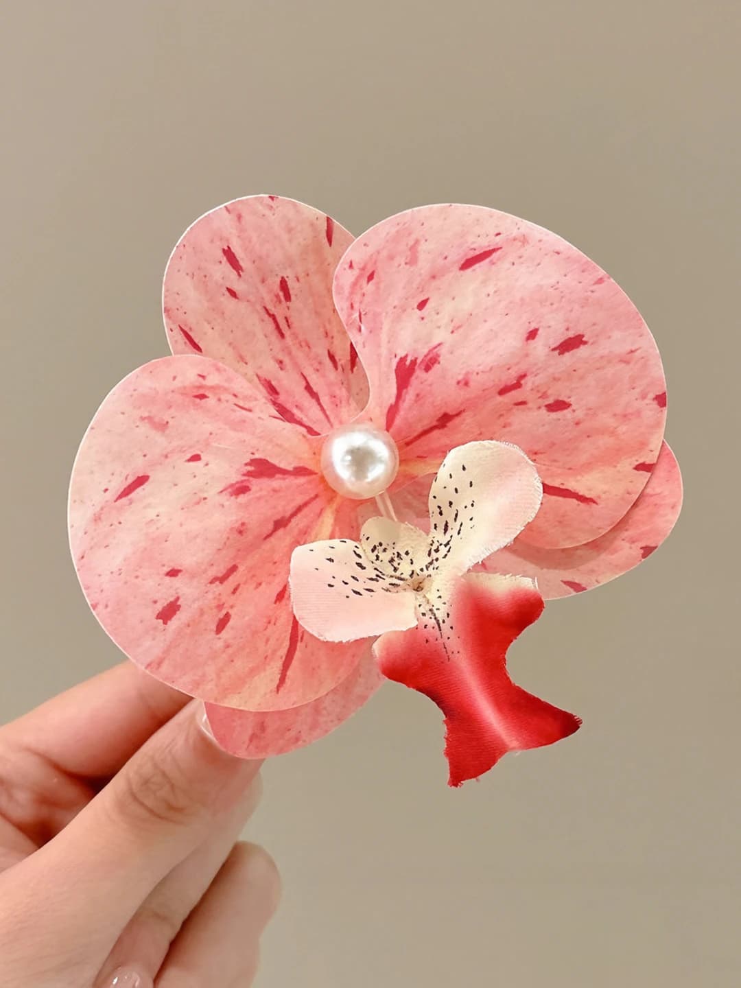 10# Och pushti phalaenopsis qisqich 9*9.5 sm