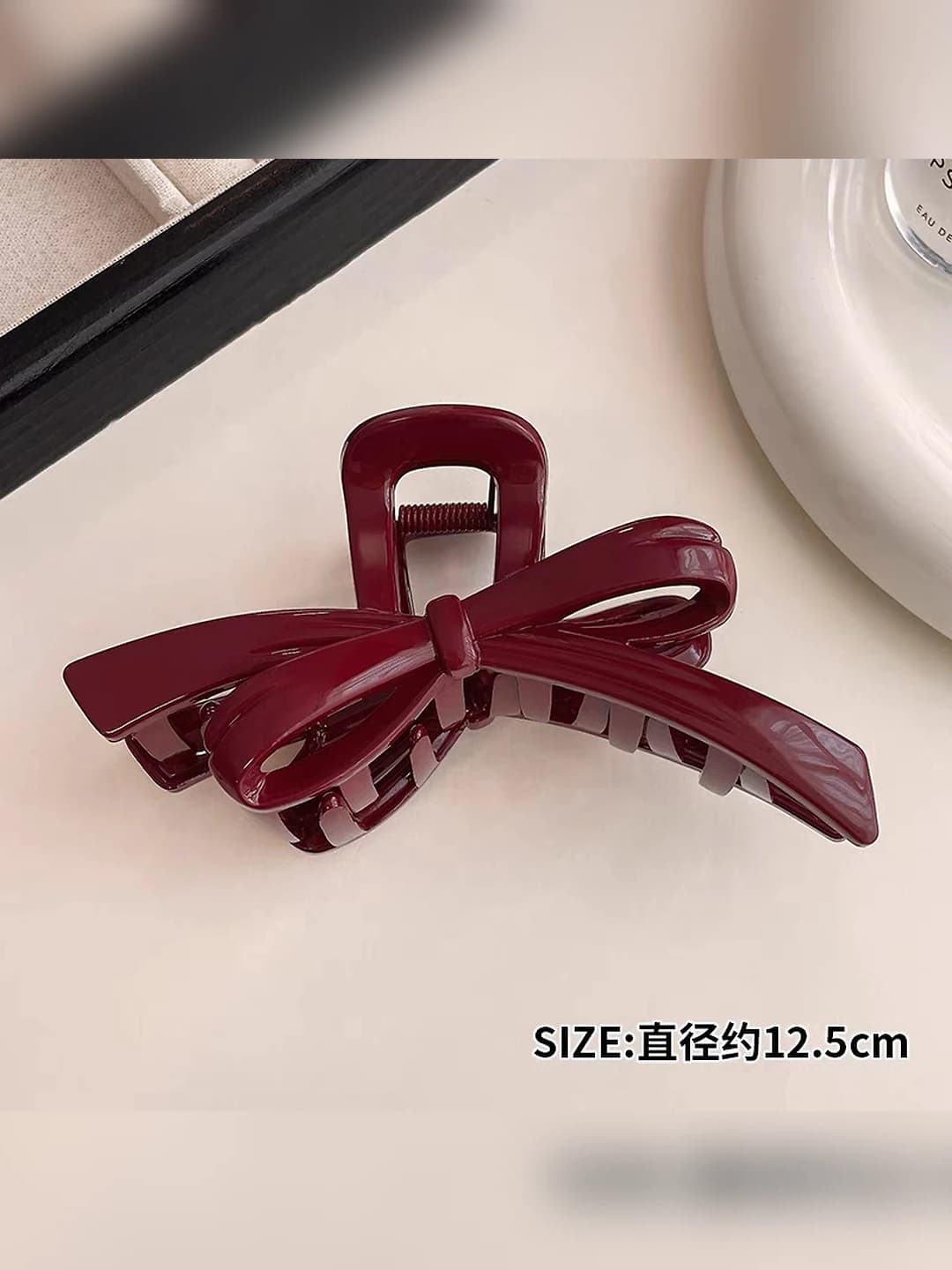 3# Bordo rangli tasma tasma qisqich 13.5 sm