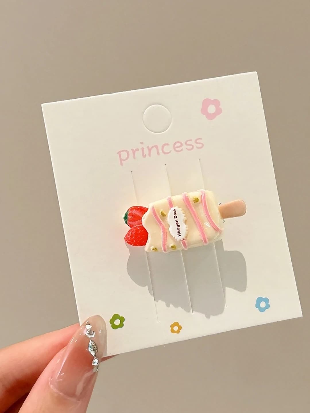 1# Muzdchi [Oqsimon] 2cm, muzdchi ~3.2cm