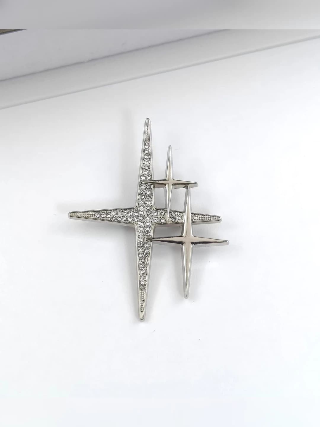 1#58 yulduz nuri/kumush-3.7cm-5cm