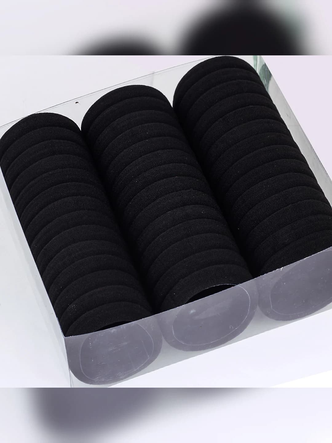 N Large [Black] [60 pcs] Packed
