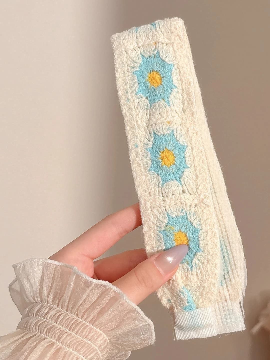 Ko'k gulli 37.5 cm