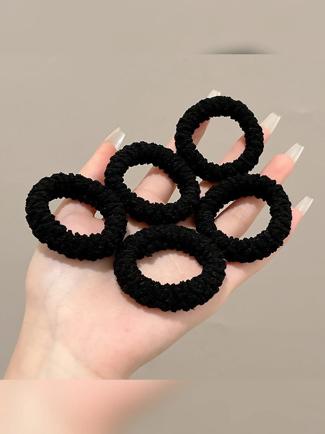 Чёрный, 5 шт, 4.5 см
