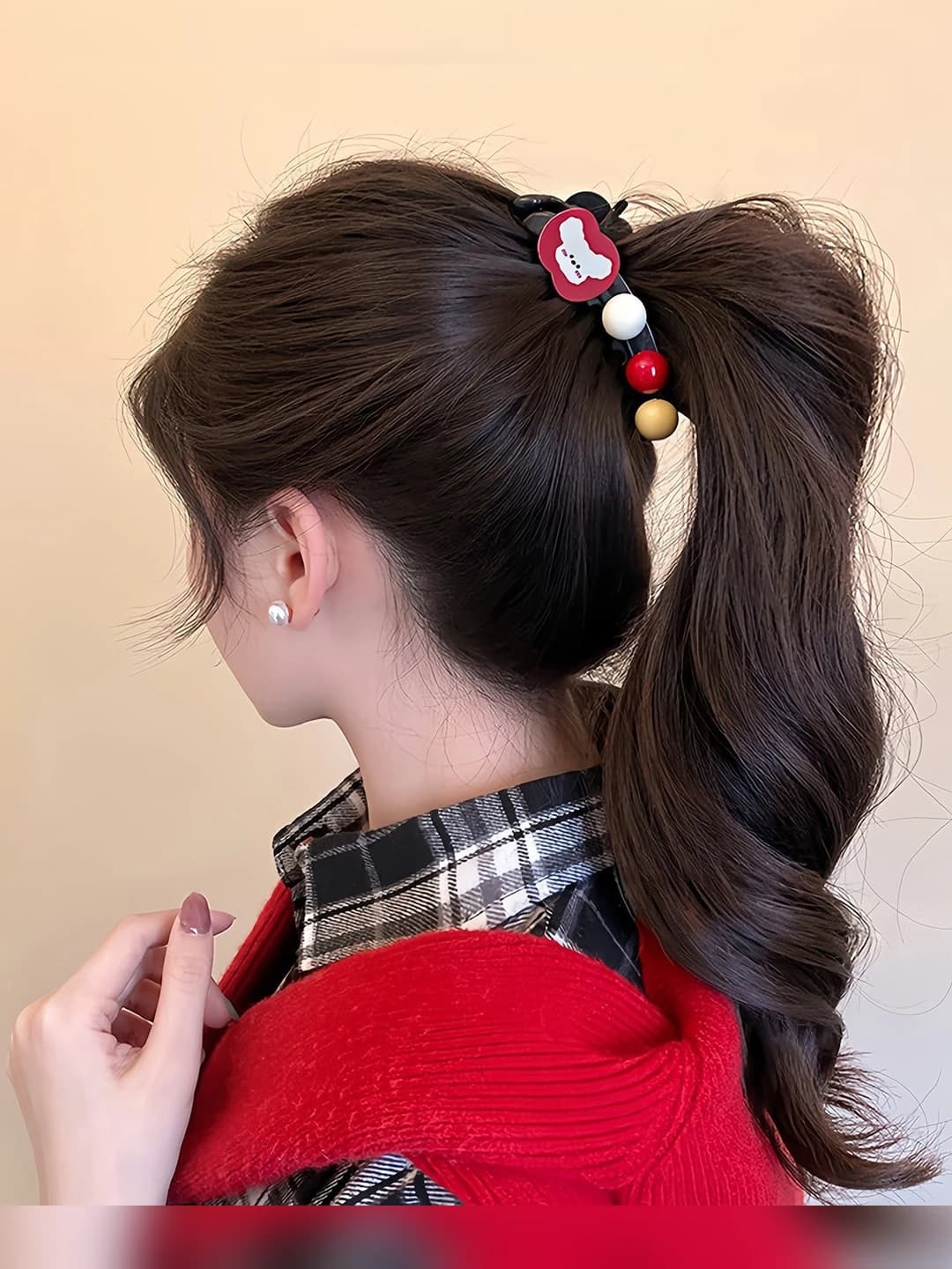 1# Puppy hair clip approx. 10 cm