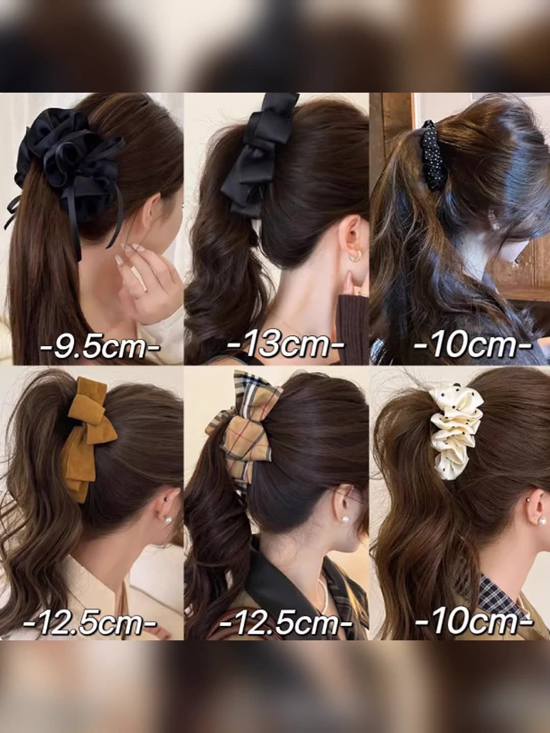 Women's hair clips and combs: large banana clip in preppy style with retro leopard print, 2026