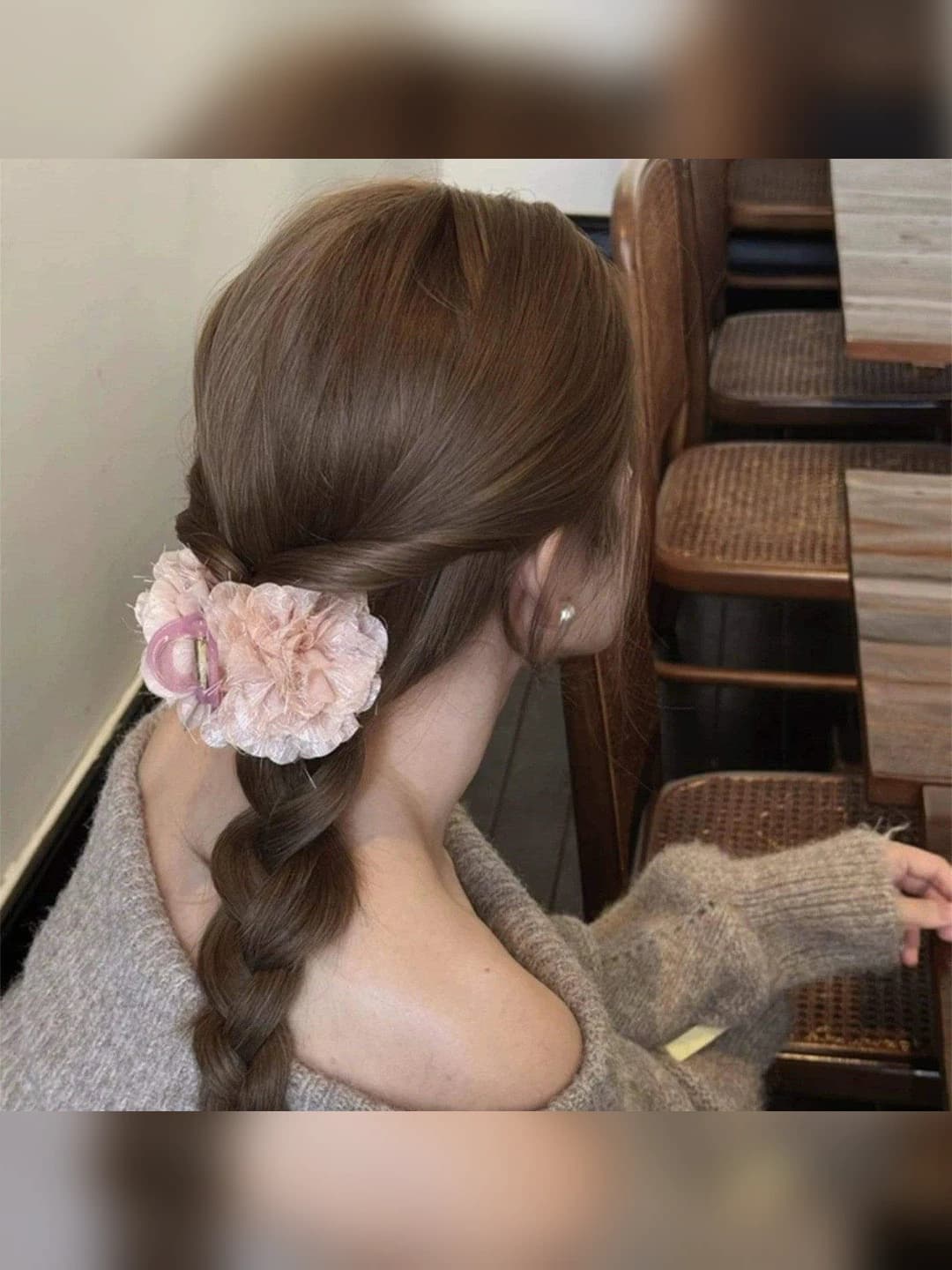 2# Розовый - Базовый клипс ~8 см