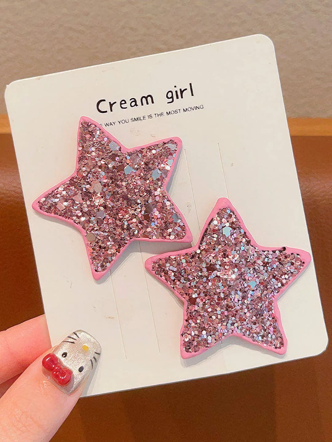 1# Pink pair 4.8cm