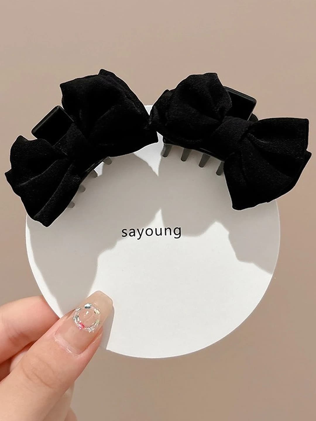 Black pair 3.5 cm