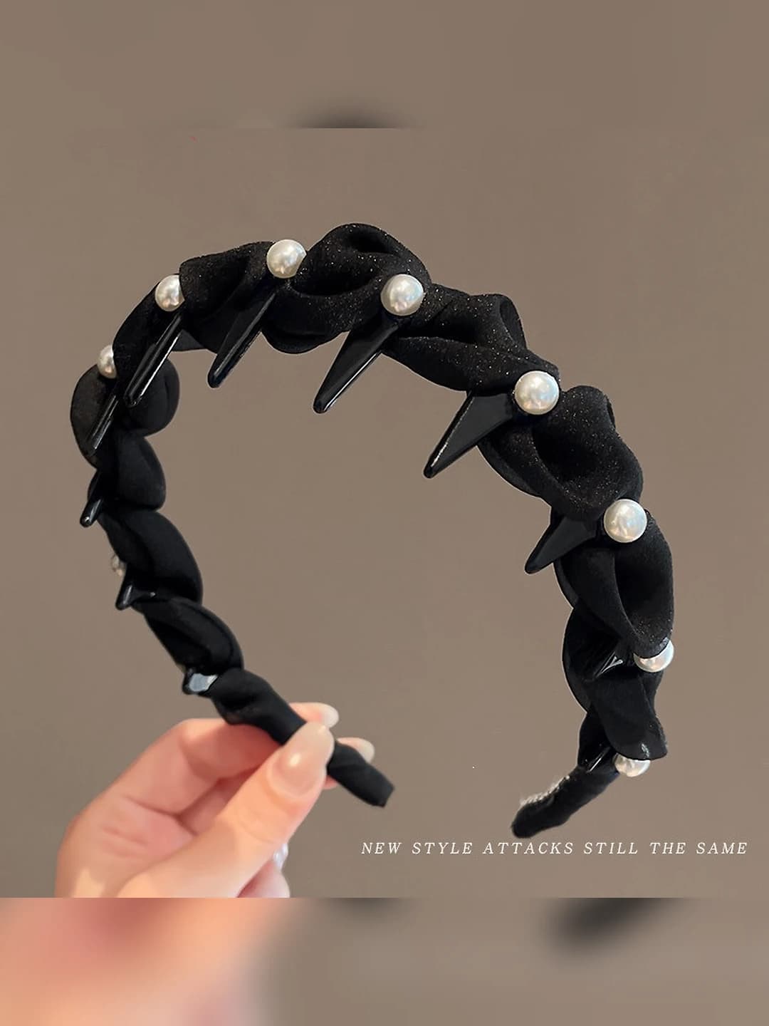 Black, pearl