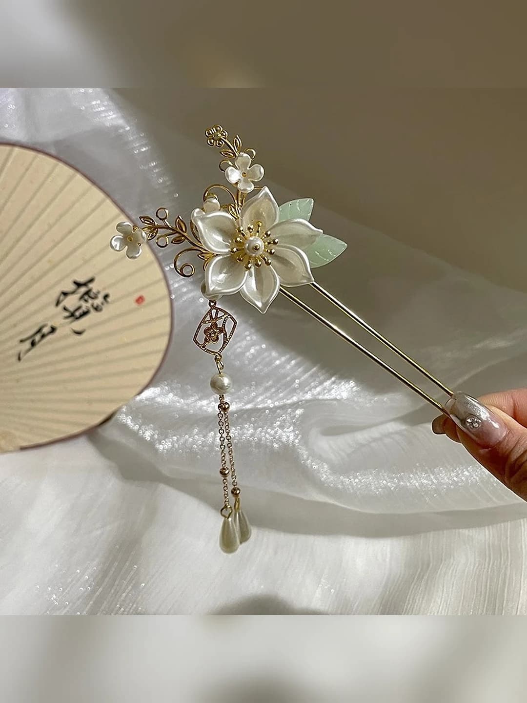 Белый - Лотос - Жемчуг