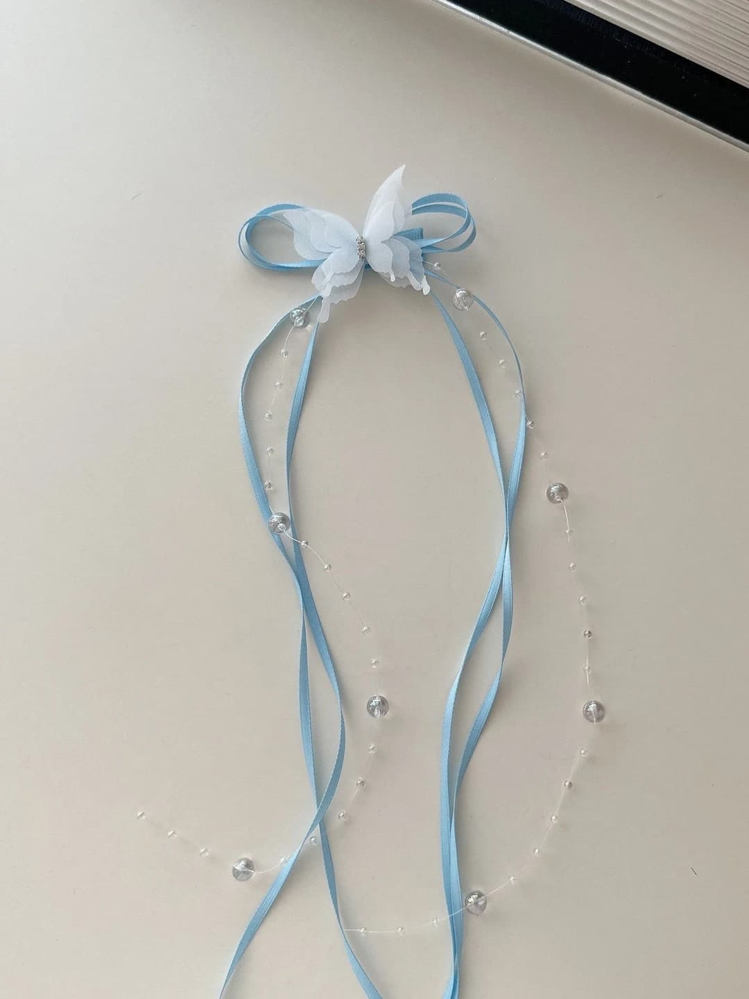 1# blue butterfly 1 pc, 4.5cm, 30cm
