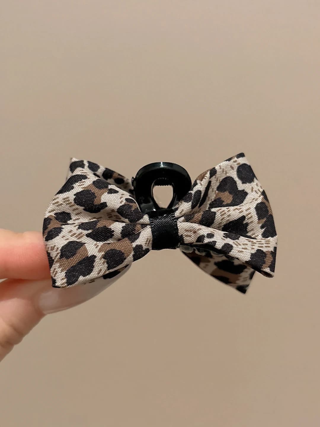 1# leopard tasma mini qisqich, 4.5 sm