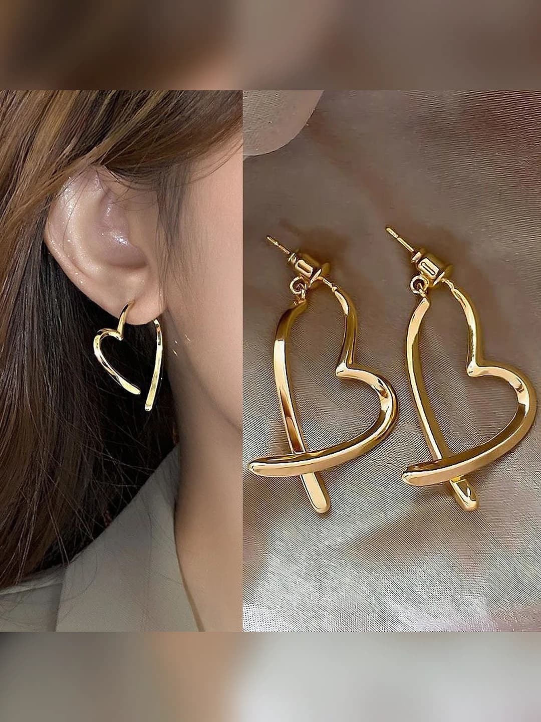 1# Gold heart