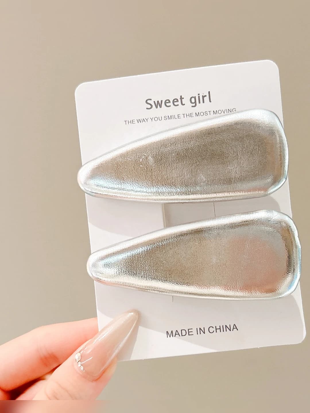 Silver, 6 cm, 8.5 cm, pair