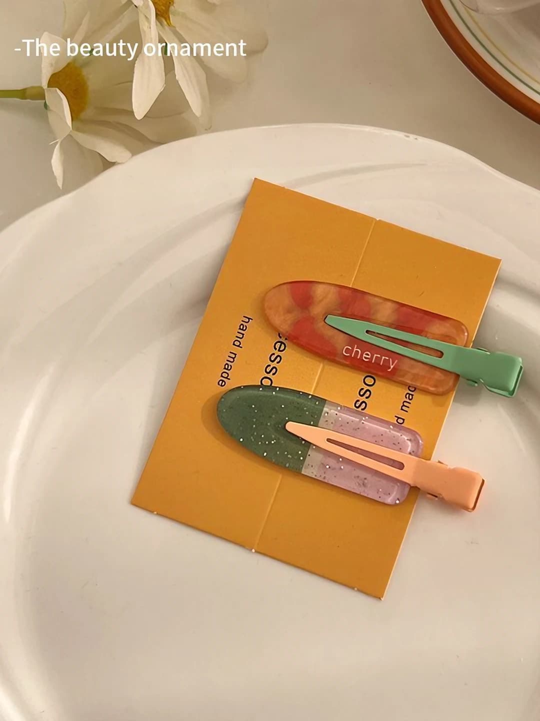 Fruit bang clips - Popsicle (pair)