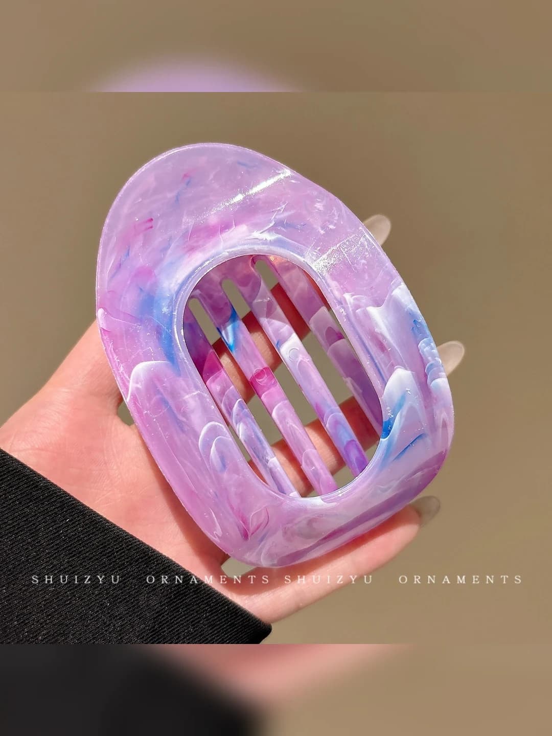 2# Marble Blue-purple 10 cm