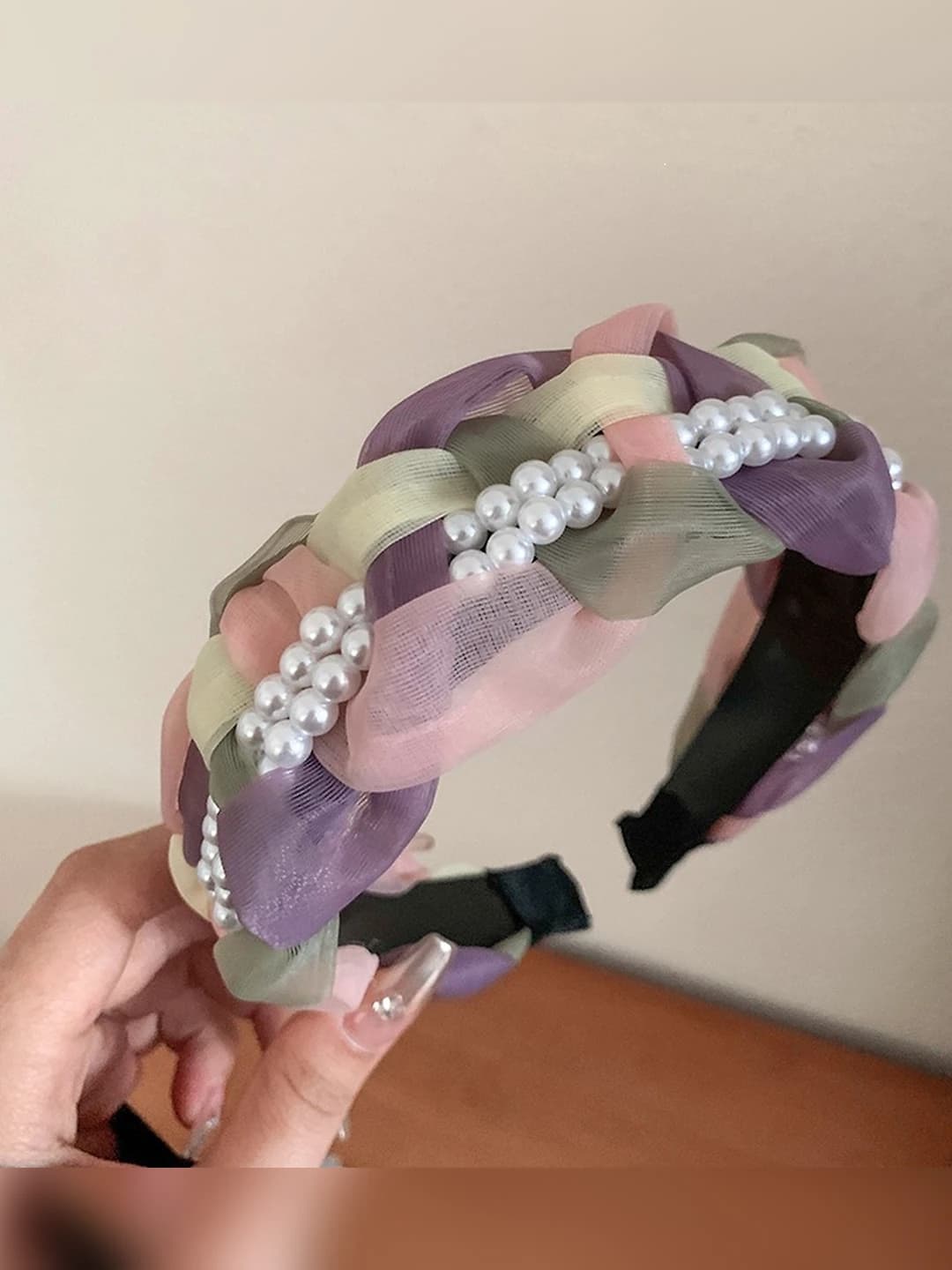 4# Purple headband 3.6 cm