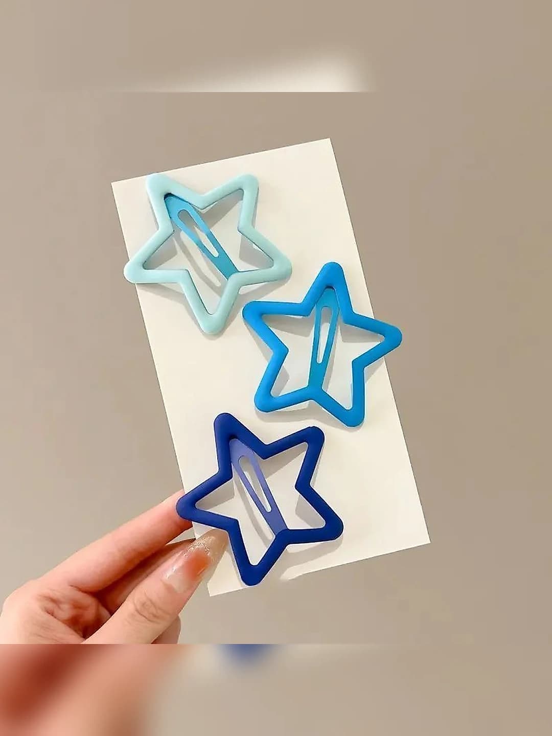Blue set, 3 pcs, 6 cm
