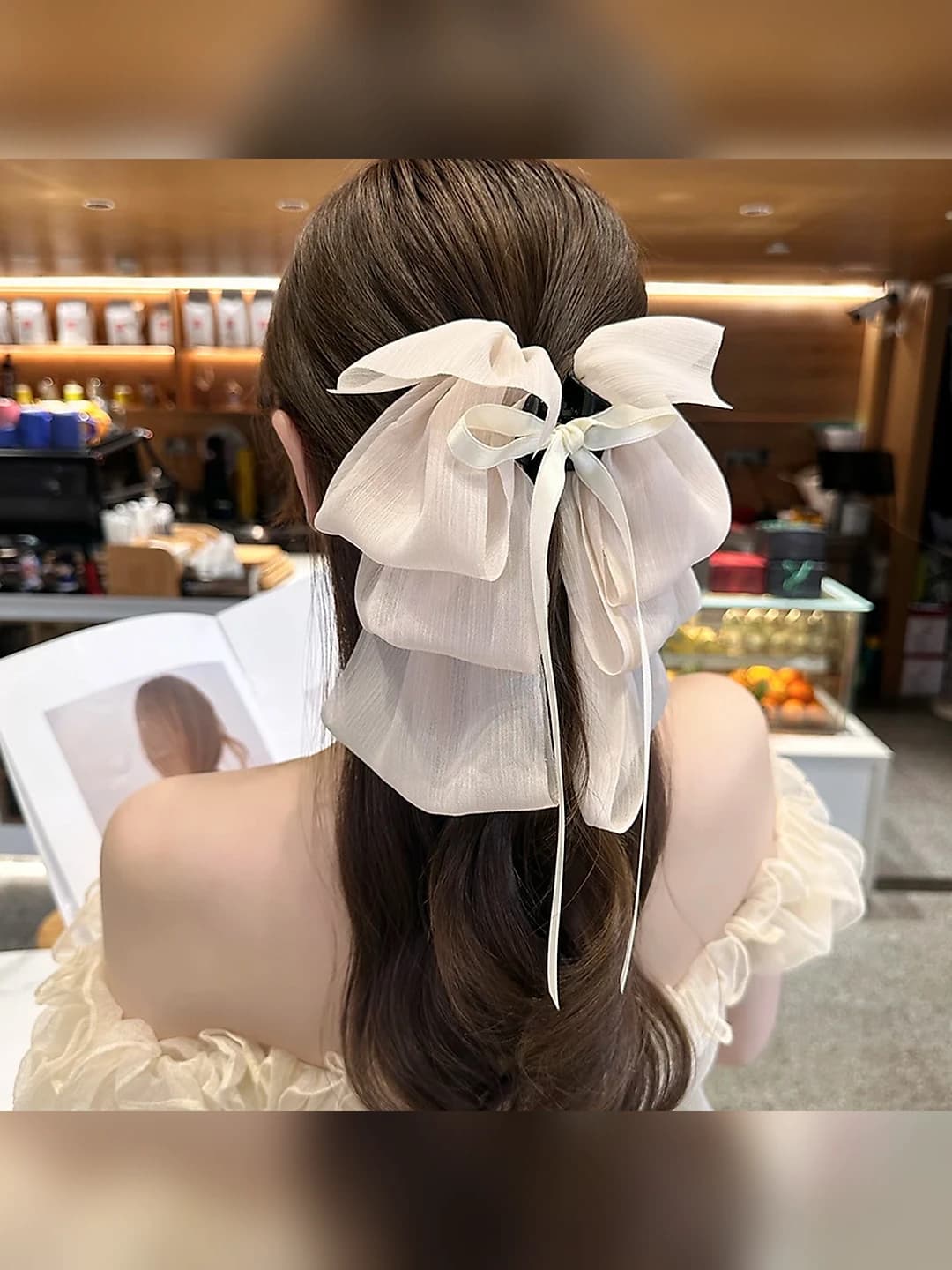 3# Off-white - Square clip