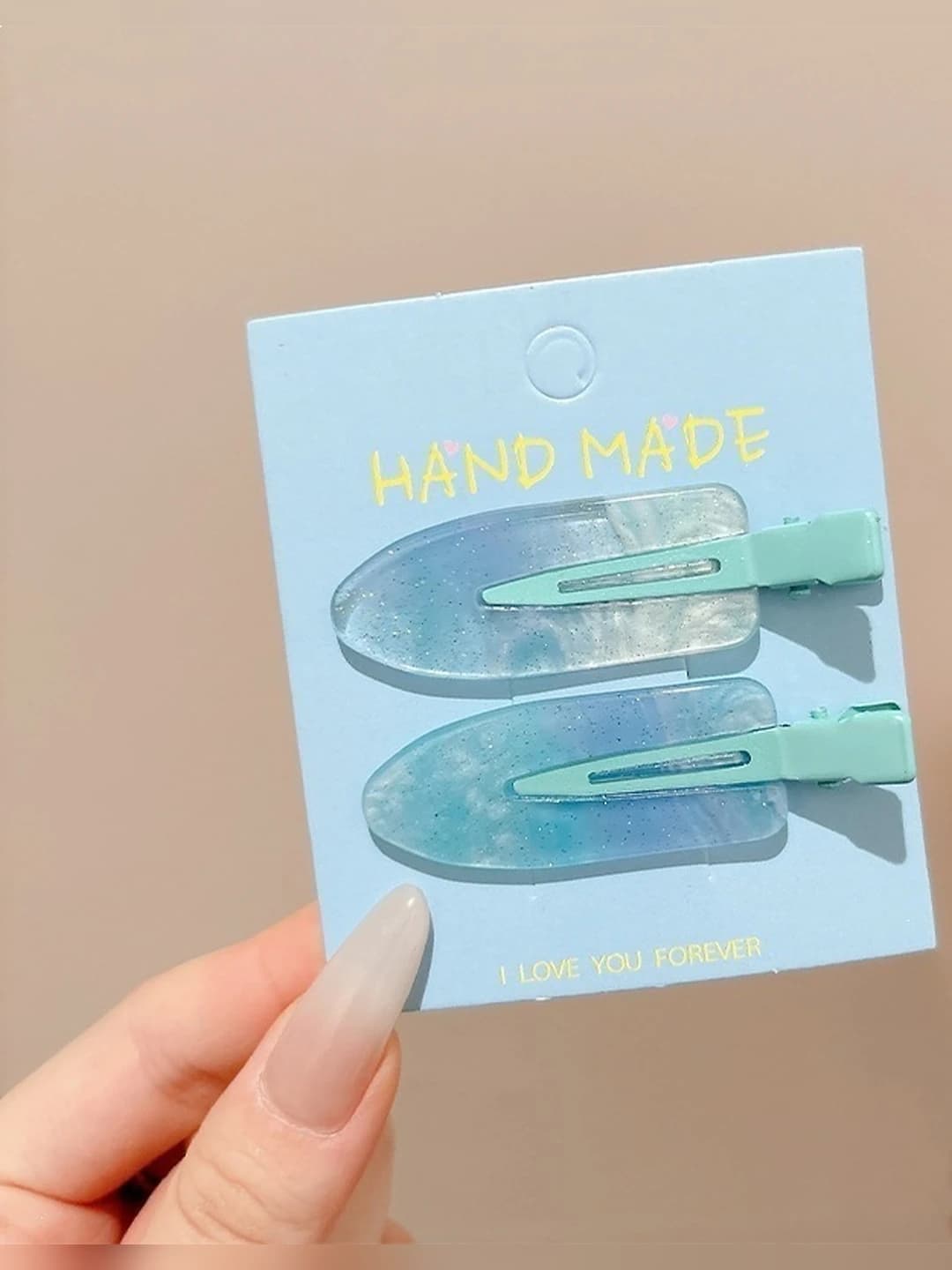 4# Небесно-синий 2 шт - 6.5 см