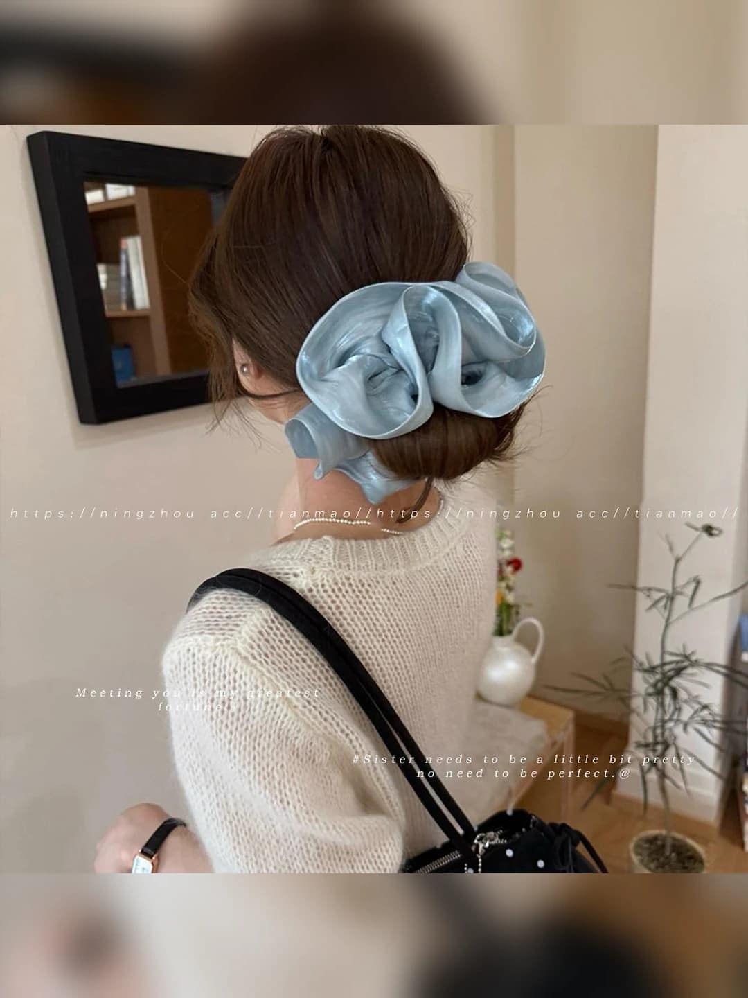 4# Blue base clip ~13.5 cm