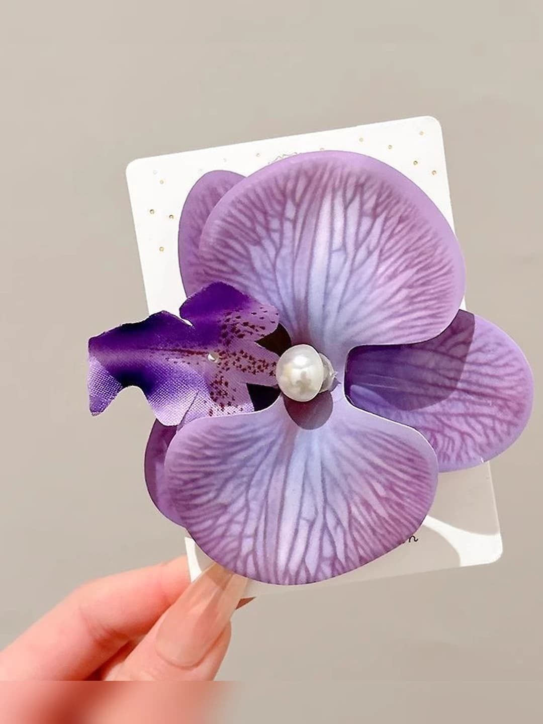 3# Binafsha phalaenopsis qisqich 9 sm