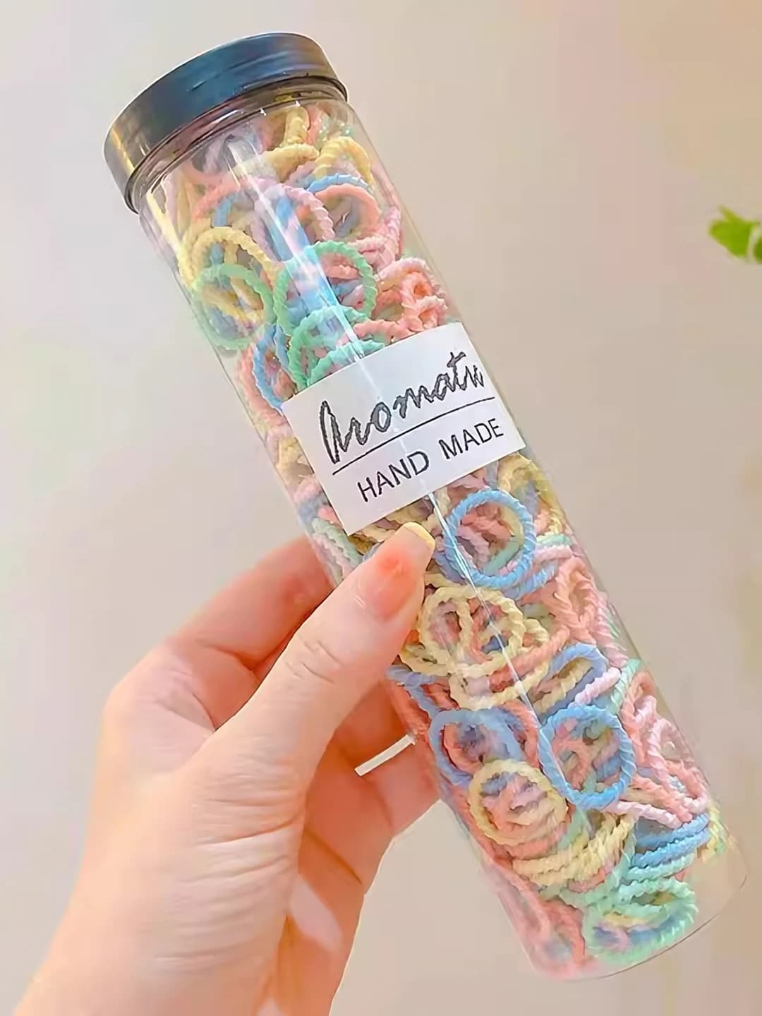 2# Разноцветный спираль малое кольцо 300 шт ~2 см