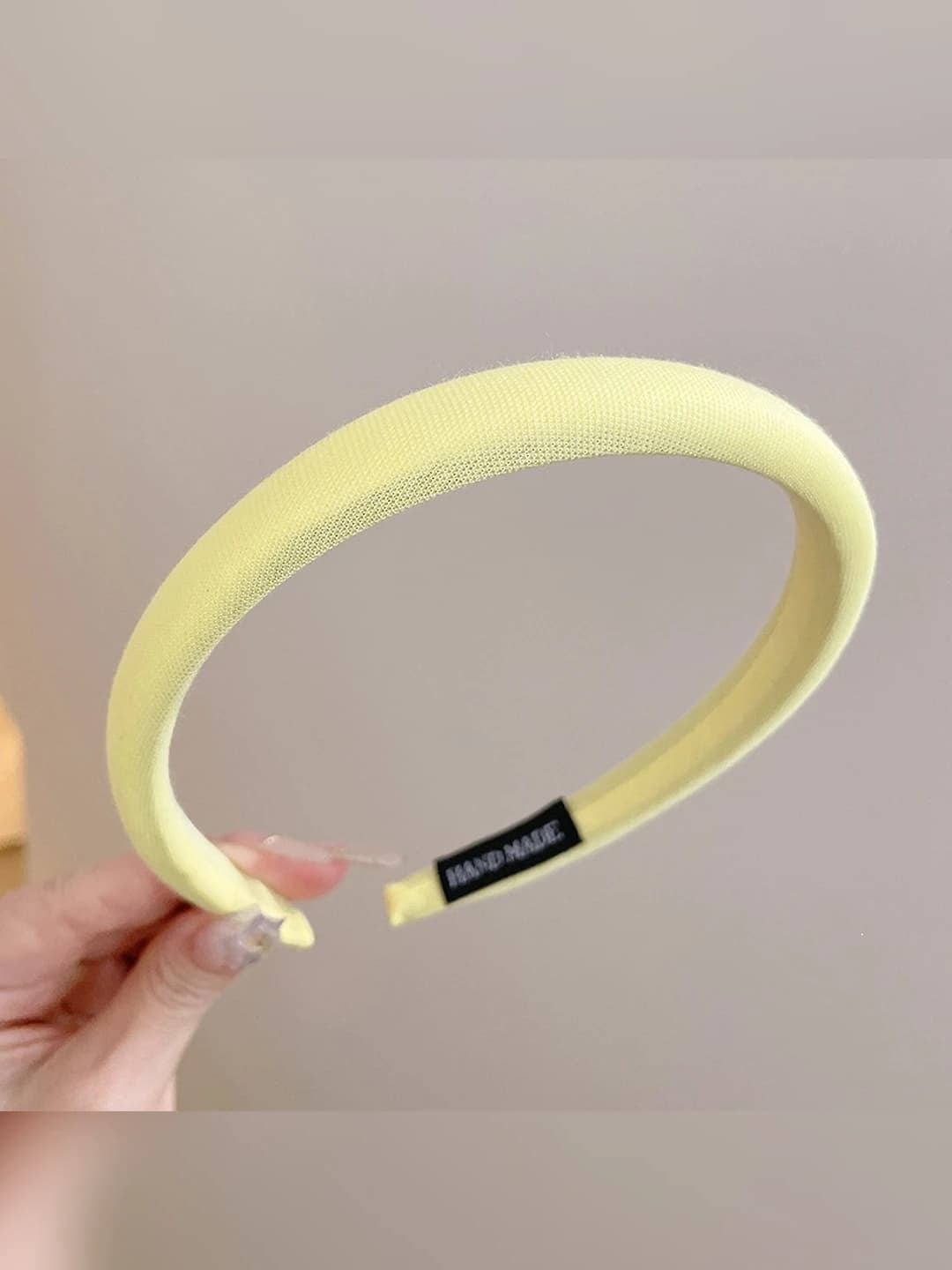 8# Yellow, thin, 13 cm