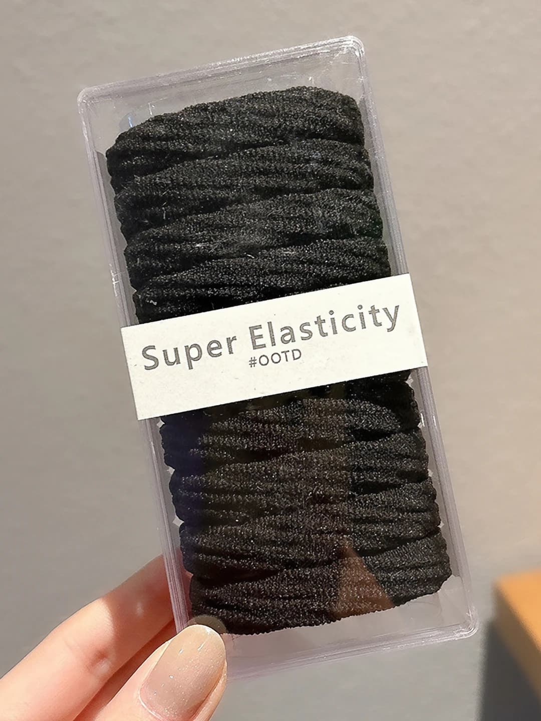 1# Black spiral 10 pcs