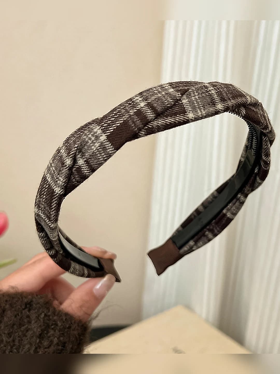 Brown headband