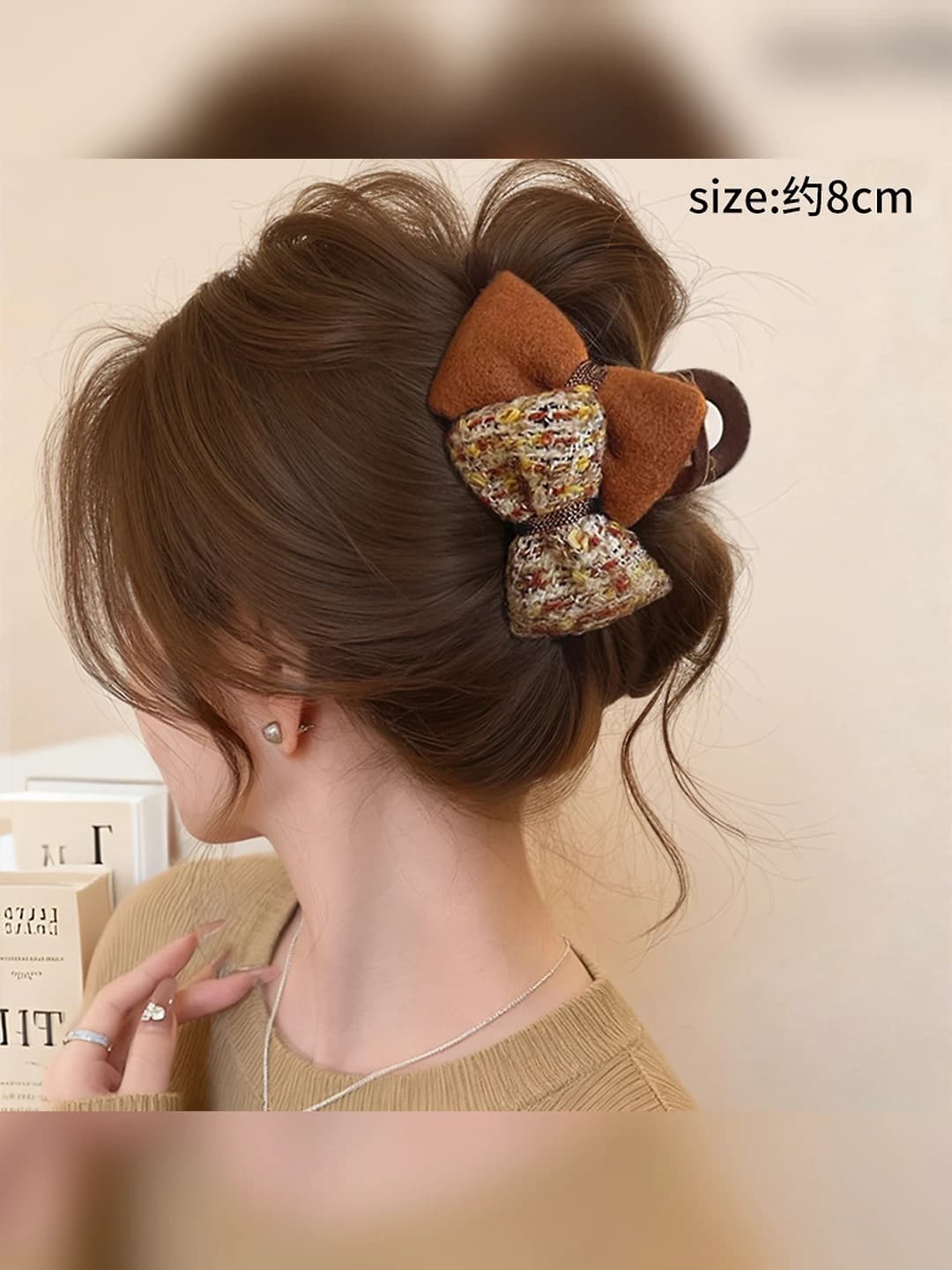 Caramel clip 8 cm