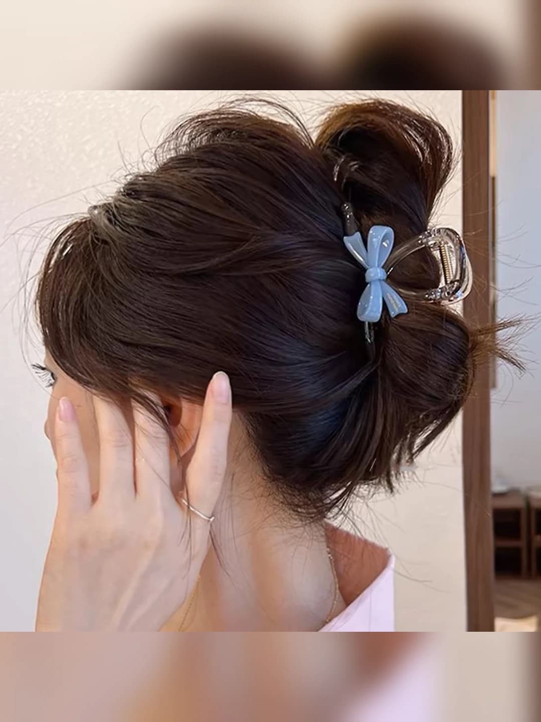 Синяя лента 8 см