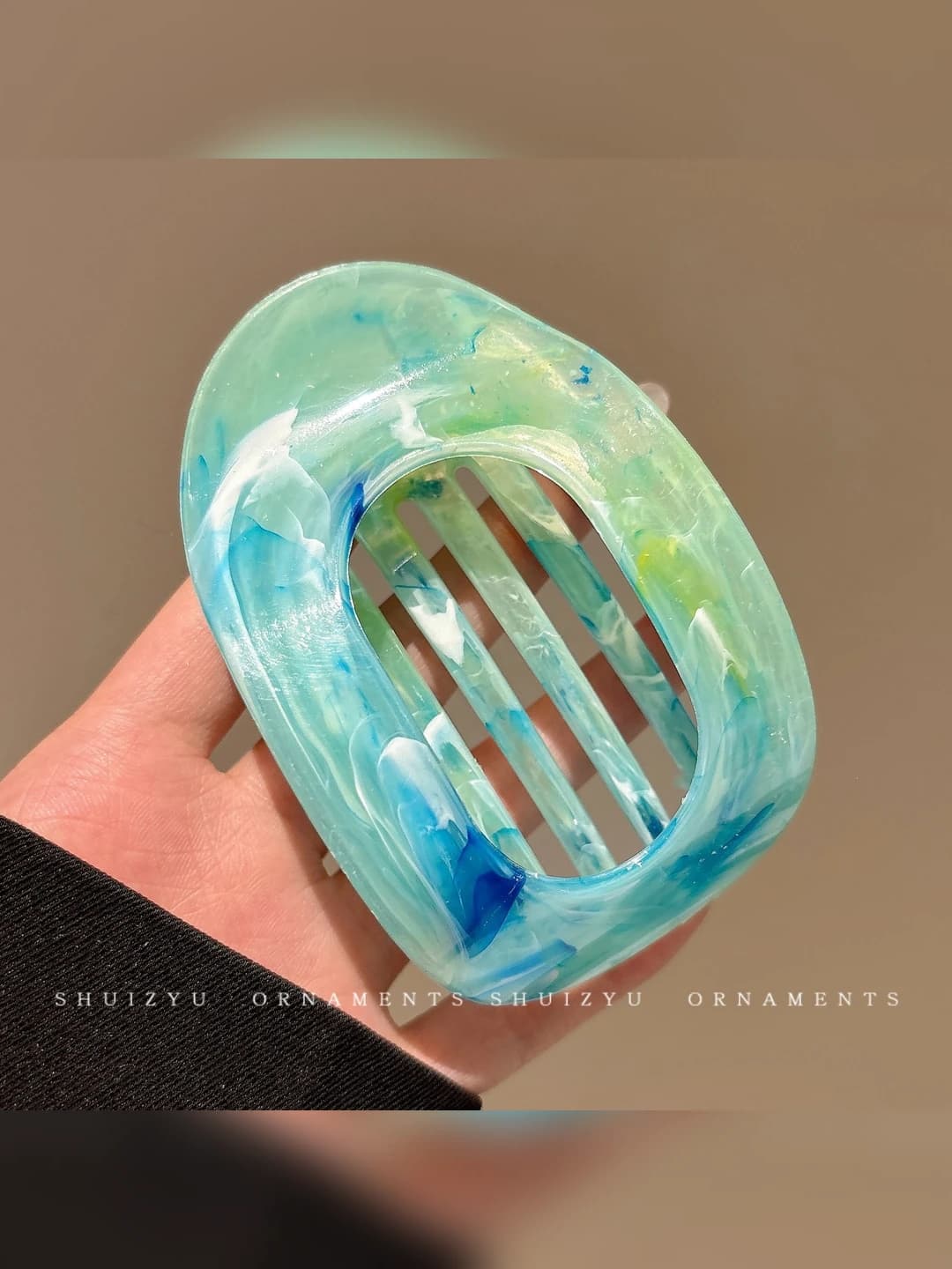 5# Marmar naqsh Ko'l rangi 10 sm